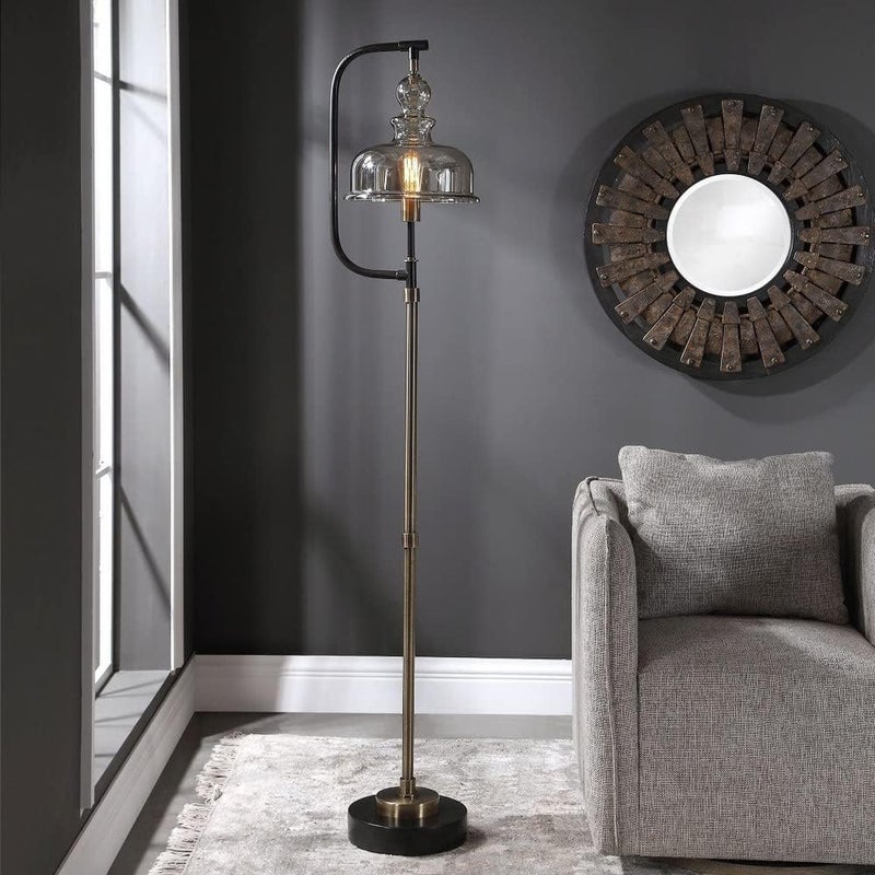 Uttermost Elieser  1 Light Industrial Floor Lamp - Image 4