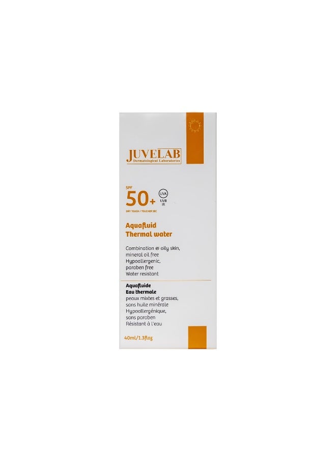 ميدي واقي الشمس Juvelab SPF 50+ Dry Touch – واقي شمس للوجه خالٍ من الزيوت، غير لامع، لا يسبب الحساسية، خالٍ من البارابين، ومقاوم للماء، مناسب للبشرة الدهنية والمختلطة - Image 1