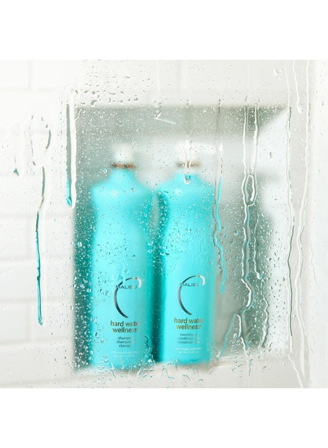 Malibu C Hard Water Wellness Shampoo and Conditioner Duo - Hydrating Hair Care for Shine & Manageability - Protects from Waterborne Elements That Cause Dry, Damaged Hair (33.8oz) - Image 5