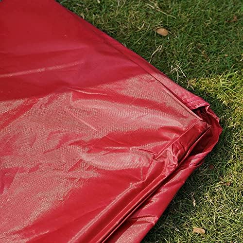 NILAND Deluxe 10x10 Feet Gazebo - Premium Outdoor Retreat with Enhanced Features (Only Gazebo Top Fabric) (Red) - Image 3