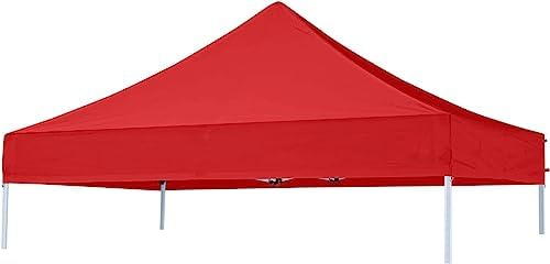 NILAND Deluxe 10x10 Feet Gazebo - Premium Outdoor Retreat with Enhanced Features (Only Gazebo Top Fabric) (Red) - Image 5