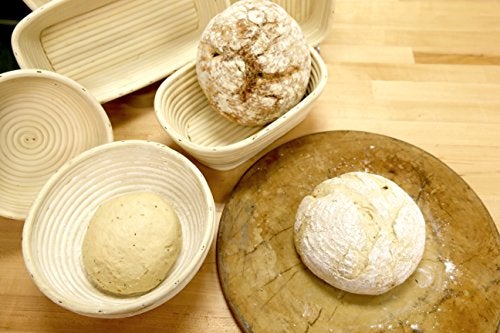 Frieling Round Proofing Basket, Brotform Bread Rising Banneton and Serving Basket, 7-Inch - Image 2