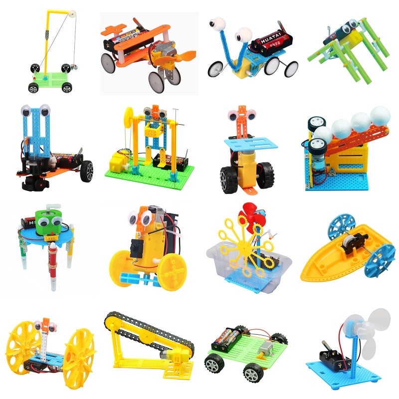 Y&D Plastic STEM Toys Robot Building Kit - Science Experiments & Educational Learning Toys for Kids - Building Sets - Image 2