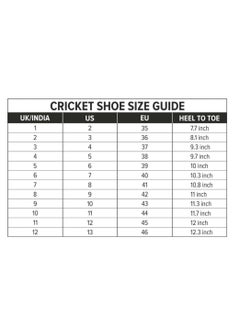 DSC Zooter Cricket Shoes | White/Blue | For Boys and Men | Polyvinyl Chloride | 2 UK, 3 US, 36 EU  - Image 2
