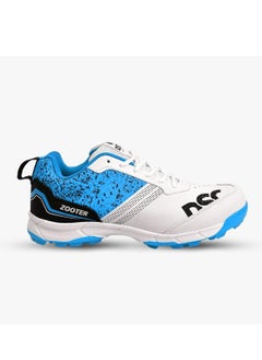 DSC Zooter Cricket Shoes | White/Blue | For Boys and Men | Polyvinyl Chloride | 2 UK, 3 US, 36 EU  - Image 5