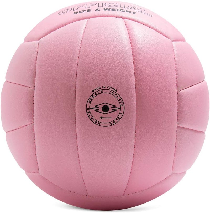 Runleaps Volleyball, Waterproof Indoor Outdoor Volleyball for Beach Game Gym Training (Official Size 5) - Image 3