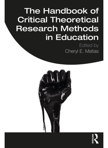 Handbook of Critical Theoretical Research Methods in Education - pzsku/Z5A36EC5817EC53F99D35Z/45/_/1734526261/1dc66783-93dd-46f6-8228-9171fcced85f