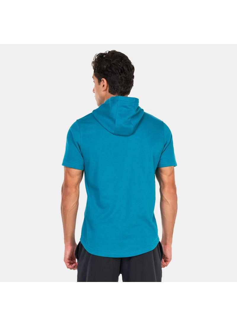 UNDER ARMOUR Men's Project Rock Terry Short Sleeve Hoodie