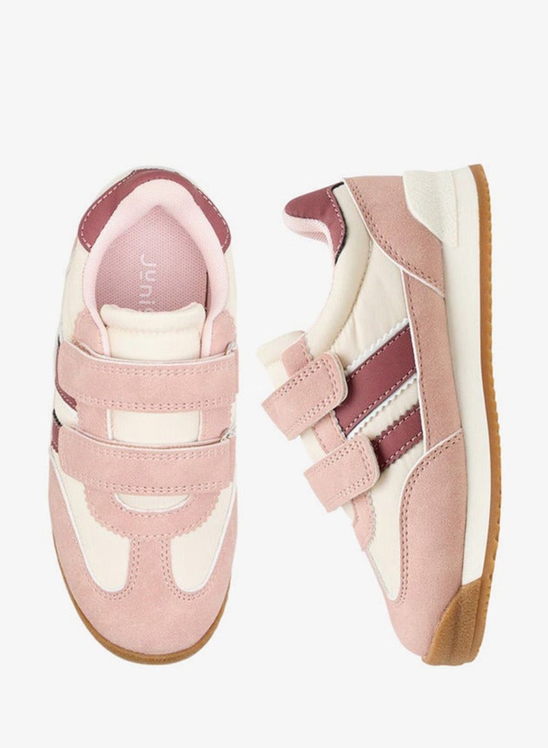 جونيورز سنيكرز بناتي بألواح وإغلاق بشريط لاصق - Image 3