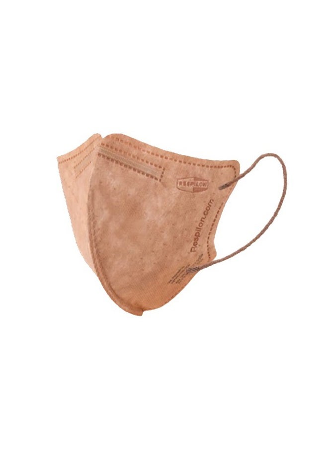(Respipro Ffp2 & Ce Certified Virus Kill Edition Unisex Face Mask With Nano Fiber Membrane Protection & Self Sterilizing Embedded Enriched With Accelarated Copper For 99.9% Pack Of 2