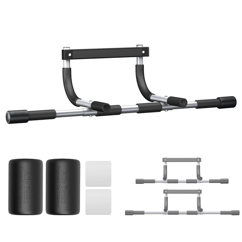 Ally Peaks Pull Up Bar for Doorway,Multiple Levels Width Adjustable Pull Up Bar Accurately Match Wide and Narrow doorframe,Indoor Chin-Up Bar Workout Bar,USA Original Patent - Image 1