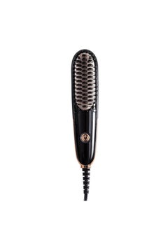 General Mini Ionic Straightening Comb – Travel-Friendly Straightener & Curler for Men/Women, Dual-Use Hair Styling Tool  - Image 1
