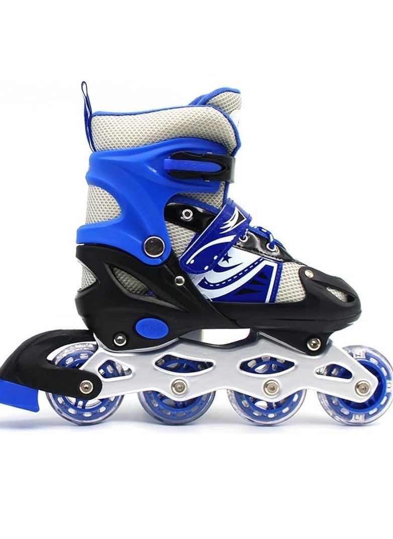 Spall Full Set Single Flash Childrenâ€²s Roller Skates Adult Roller Skates Adjustable Skates  - Image 5