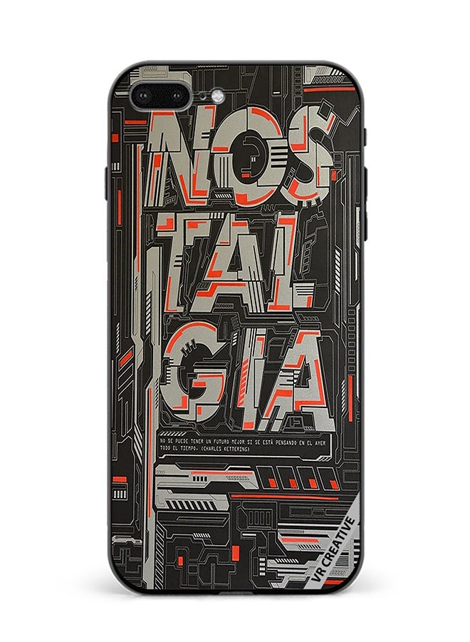 VR CREATIVE Protective Case Cover For Apple iPhone 7 Plus/8 Plus Nostalgia Design Multicolour - Image 1