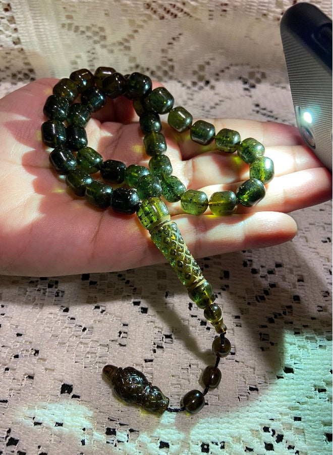 Faturan Prayer Beads For Men 33 Beads Size 10mm x 11.5mm - Image 2