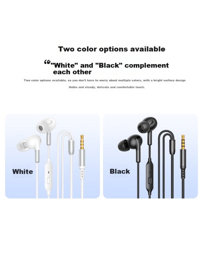 Dooseyuon Deyu In-ear Wired Gaming Headset, Streamer-style, For E-sports And Pubg, Dedicated Microphone, 3.5mm, Compatible With Computers And Phones, Same As Paiwei S6 - Image 2