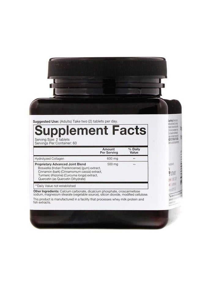 youtheory Joint Collagen Advanced 120 Tablets - Image 2