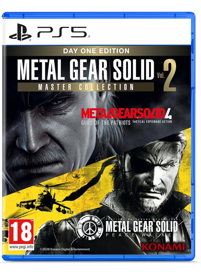 Konami Metal Gear Solid: Master Collection Volume 2 – Day One Edition for PlayStation 5 (PS5) - Action & Shooter - playstation_5_ps5 - Image 1
