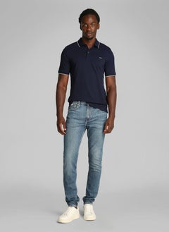CALVIN KLEIN Slim Stretch Cotton Pique Polo  - Image 4