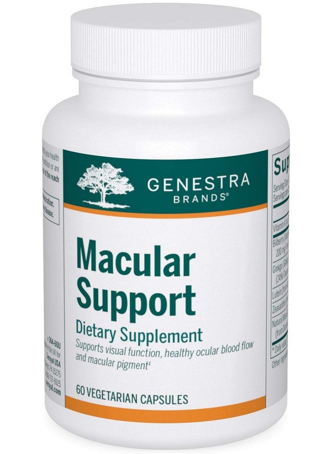 Genestra Brands Macular Support | Supports Optimal Macular Pigment Optical Density | 60 Capsules - Image 1