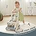 bpmfkid Wooden Baby Push Walker for Toddlers Multifunctional Montessori Tool Bench Baby Walking Toy with Educational Activities Ideal for Boys and Girls Aged 3 Years - Image 4
