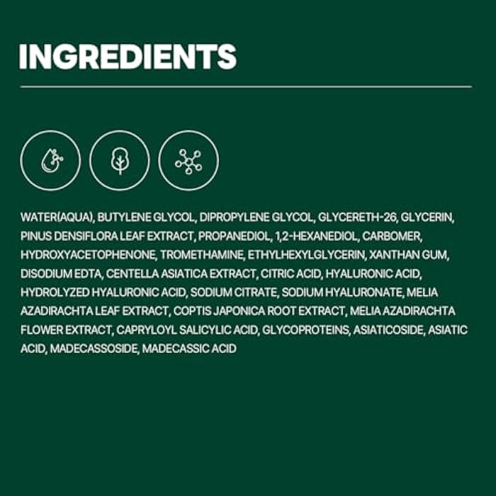 ROUND LAB Pine Calming Cica Ampoule 1.01 Fl Oz, Hydrating and Soothing Serum with Pine Cica and Hyaluronic Acid for Skin Barrier Strengthening, Gentle Exfoliation, and Deep Moisture, Korean Skincare - Image 5