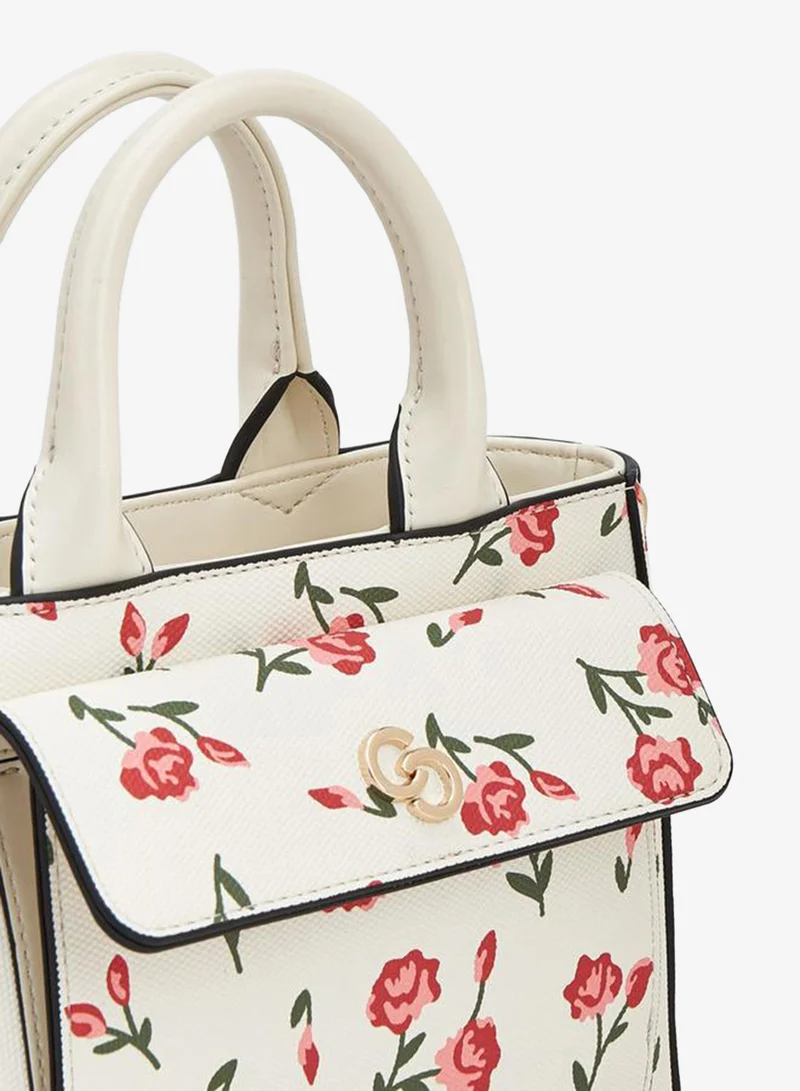 Celeste BEIGE Floral Tote Bag for Women | Best Price UAE