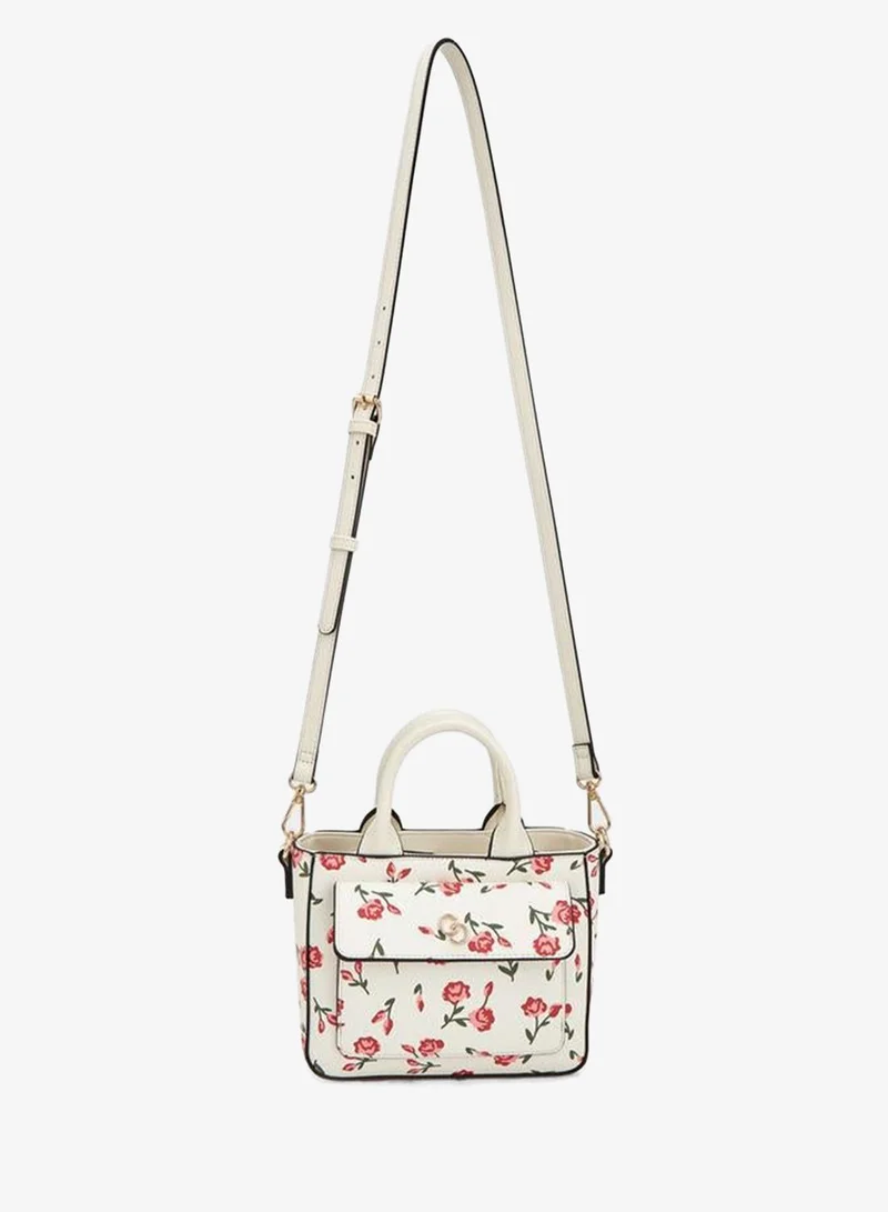 Celeste BEIGE Floral Tote Bag for Women | Best Price UAE