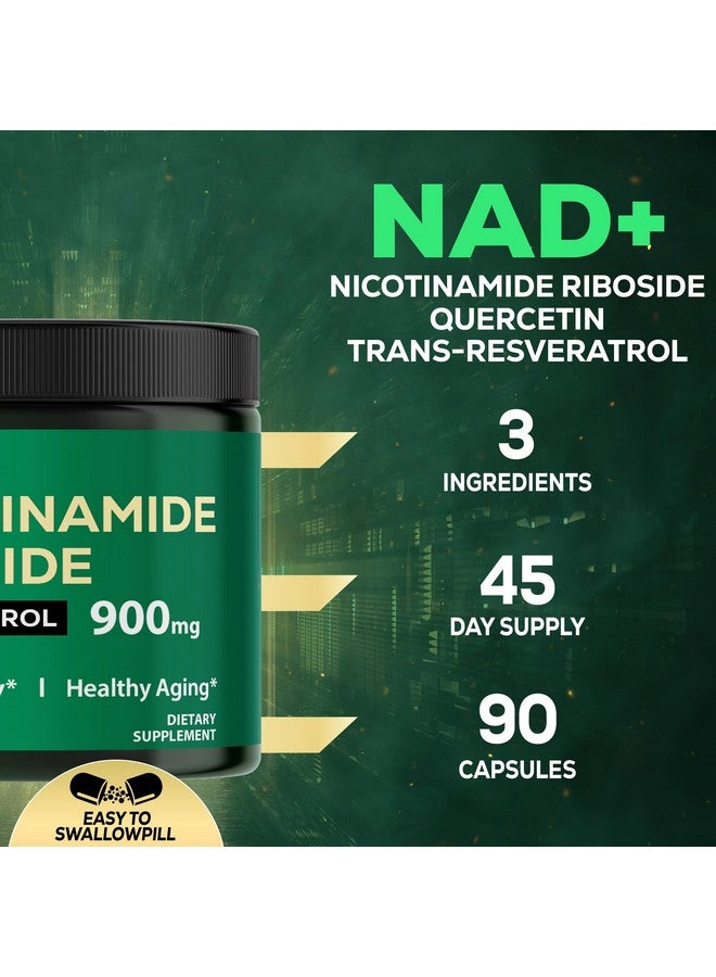 ساتومي مكمل ساتومي NAD+ مع نيكوتيناميد ريبوسيد الليبوسومي 900 مجم NR، ريسفيراترول، كيرسيتين - طاقة الخلايا وإصلاحها، والحيوية، والشيخوخة الصحية - 90 قطعة - Image 4