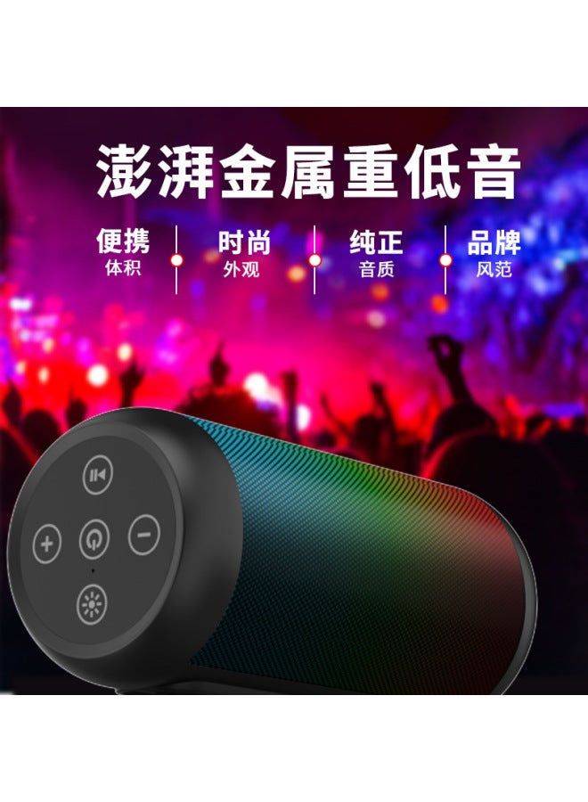 AFK Bluetooth Speaker New Rhythm Headlamp Subwoofer Card U Disk Play Bluetooth Audio - Image 2