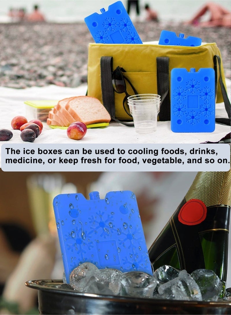 Homify 6 Pack Ice Pack, Reusable Ice Pack for Lunch Box BPA-Free Refreshable Ice Bag Keep Foods & Drinks Chill Quick Freeze Meal in Cooler Lunch Bag - Image 3