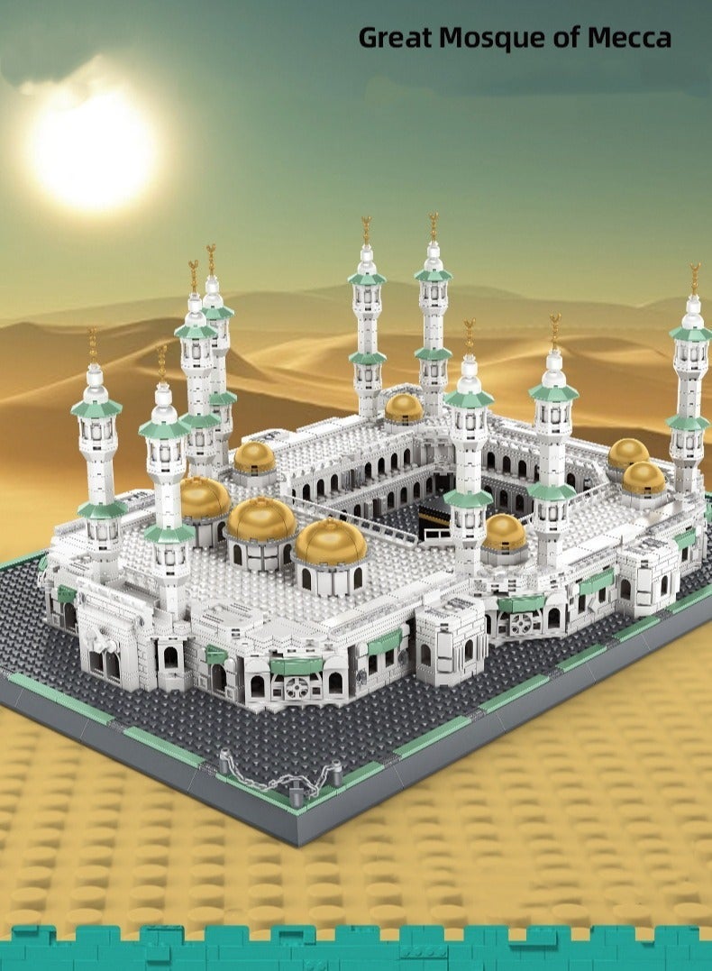 Grand Mosque Building Block Set: A world-famous architectural model kit   -- The Kaaba, located inside the Grand Mosque in Mecca, Saudi Arabia. - Image 3
