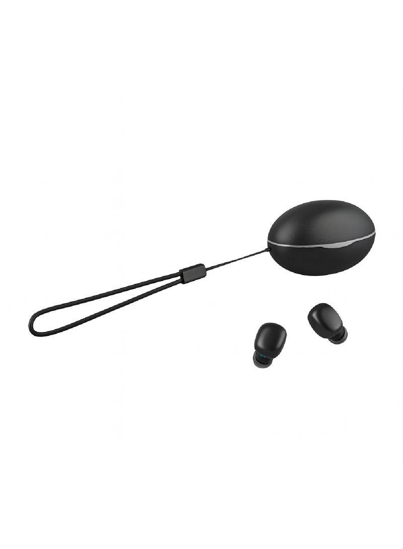 Headphone - TWS Y7 - Wireless Bluetooth Headphone - With Microphone - Works on All Phones - In-Ear - Black - Image 2
