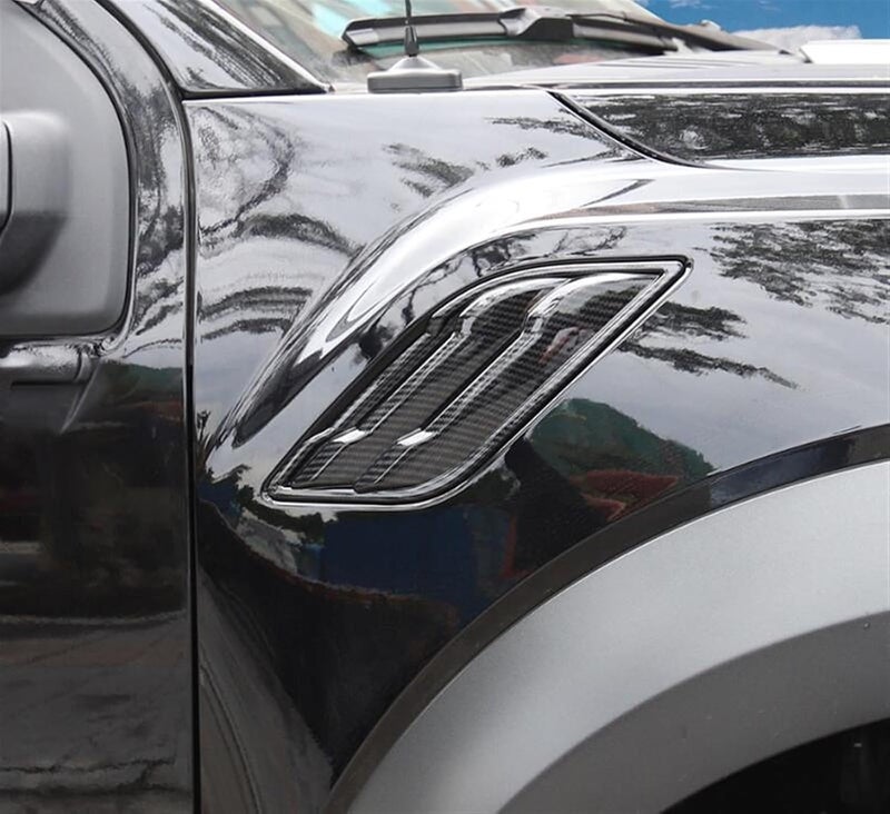 DEMULAX Car Side Fender Vent Outlet Cover Trim - Image 2