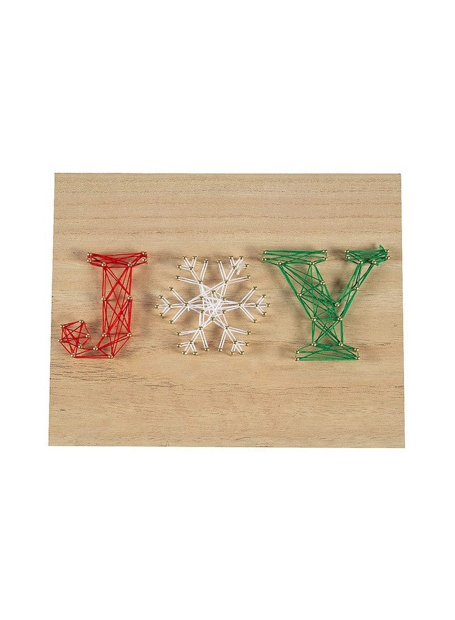 Fun Express Christmas Joy String Art Craft - Image 1