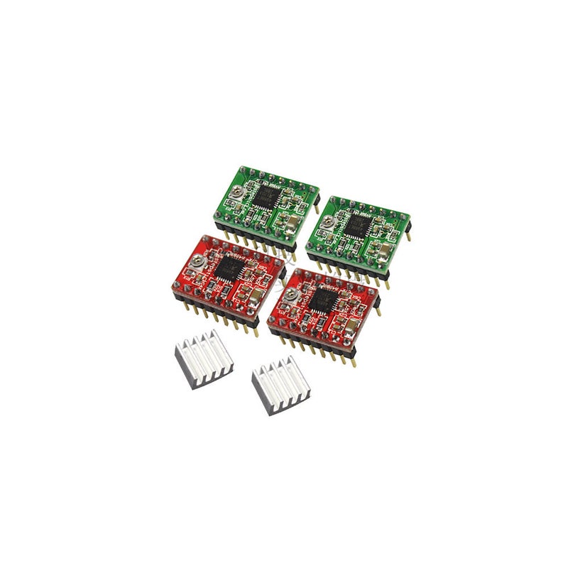 3D Printer Reprap A4988 Stepper Driver IC A4988 (red) 