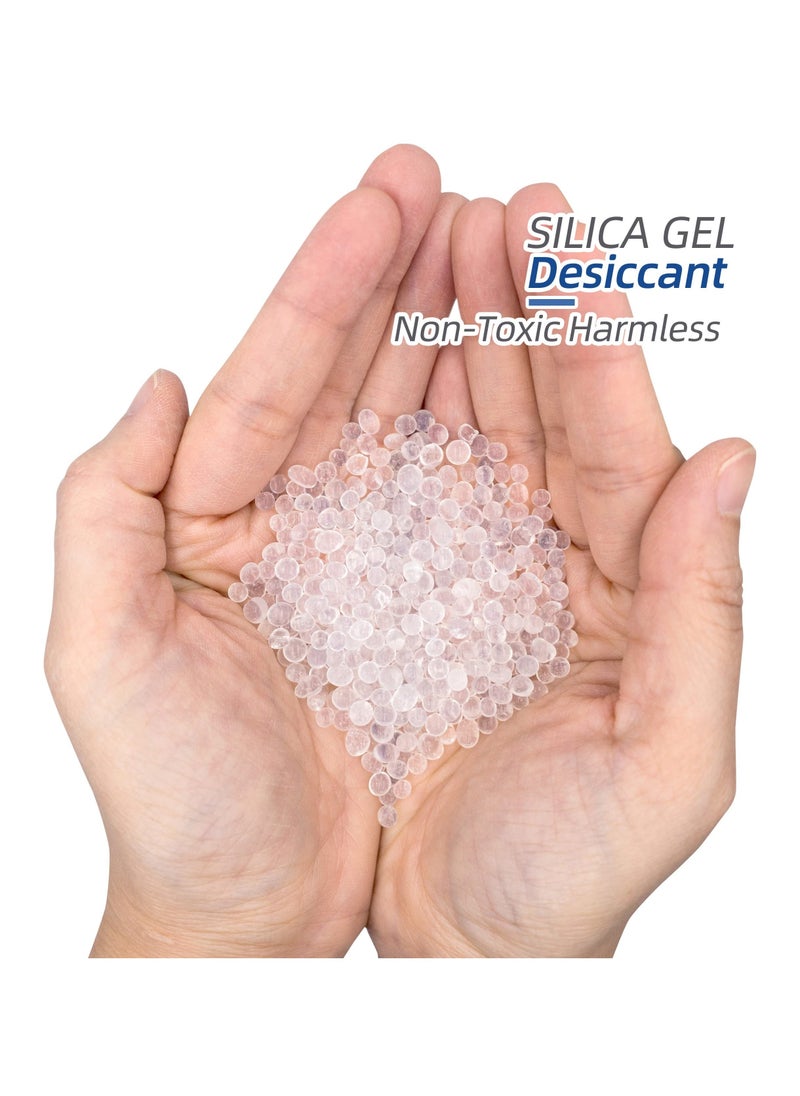200 Packs 3 Gram Desiccant Packets, Food Safe Silica Gel Desiccant Packets, Premium Moisture Absorbers for Food Storage, Desiccant Beads Packet for Moisture Storage Control - Image 3
