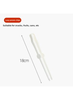 Multifunctional Snack Clip Not Dirty Hands Potato Chips Plastic Food Clip Kitchen Food Clip Small Clip To Eat Other-Color:New [lazy Snack Clip] Buy Two And Get One Free