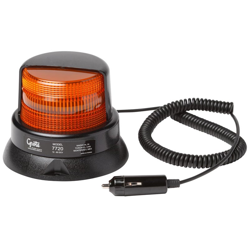 Grote 77203 Yellow Economy Material Handling Strobe - Image 3