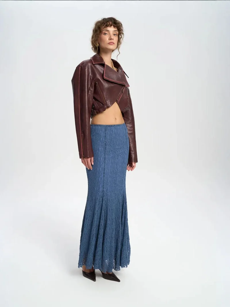 Mai Collection MAI STUDIOS Veylia Maxi Lace Skirt