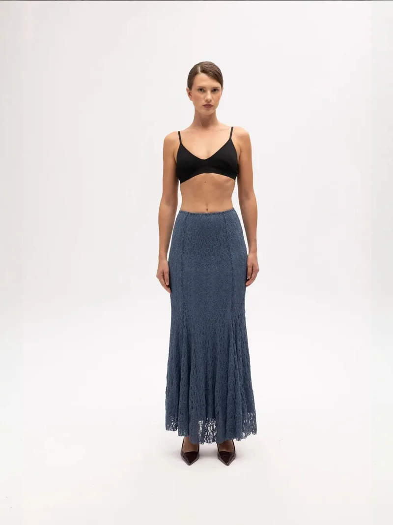 Mai Collection MAI STUDIOS Veylia Maxi Lace Skirt