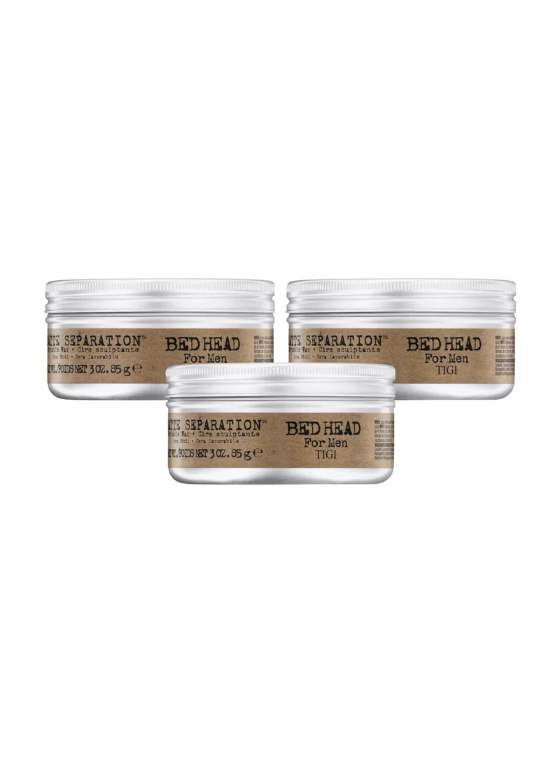 بيد هيد تيجي Men Matte Separation Wax - 3 Pack