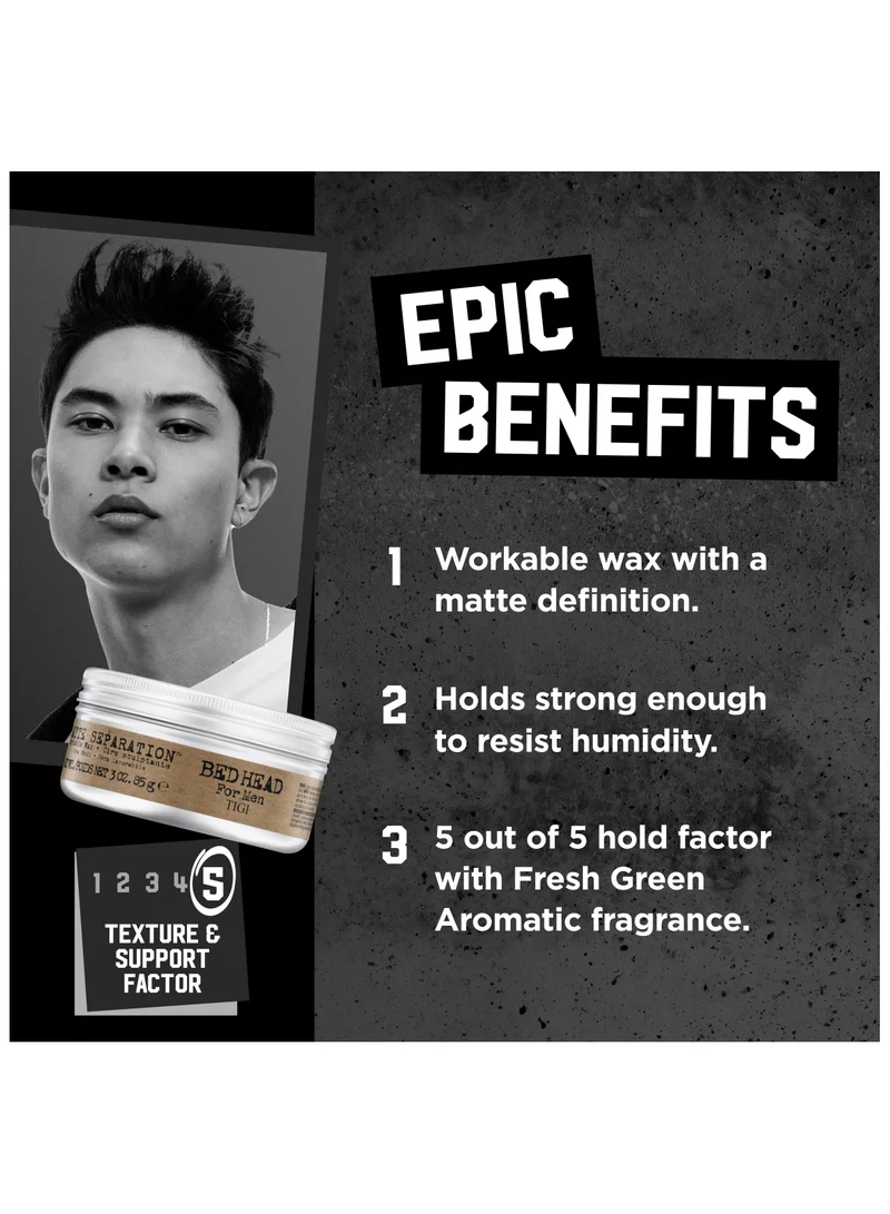 بيد هيد تيجي Men Matte Separation Wax - 3 Pack