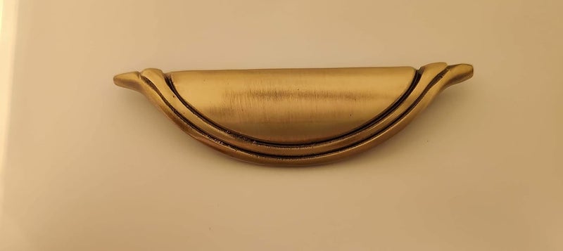 BRASS INDIA BRASS INDIA 100 Full Brass Antique DrawerCabinet Pull Handle with Premium Carving Design Model No 552 Size 5 inches Material Full Heavy Brass Weight 100 Grams pp 2  - Image 2