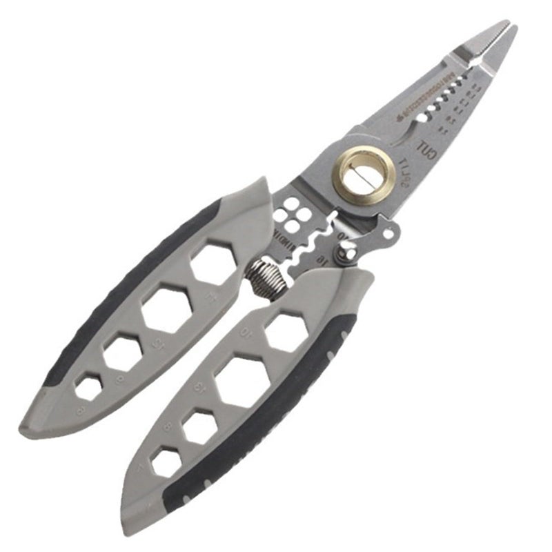 Professional Wire Stripper Tool For Insulation Stripping Precise Cutting And Terminals Crimping - Image 2