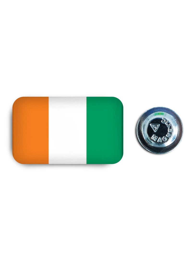 971ميديا شارة مغناطيسية بتصميم علم ساحل العاج - Image 1