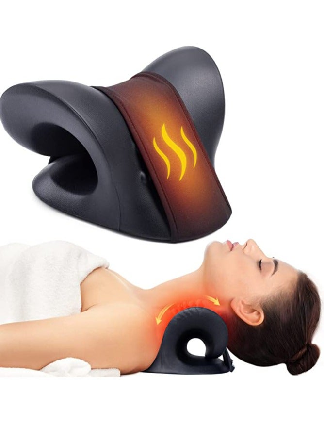 Cool Baby COOLBABY Neck Stretcher Cervical Traction Device  Neck Hunchback Corrector With Graphene Heating Relaxation  For Neck Pain Relief And Muscle Relaxation - Image 1