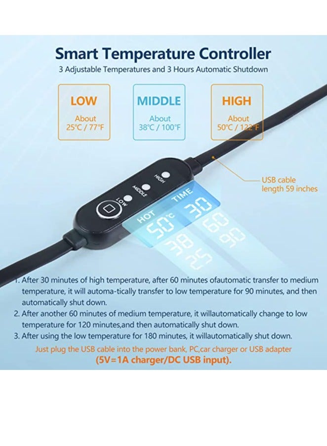 Cool Baby COOLBABY Neck Stretcher Cervical Traction Device  Neck Hunchback Corrector With Graphene Heating Relaxation  For Neck Pain Relief And Muscle Relaxation - Image 5