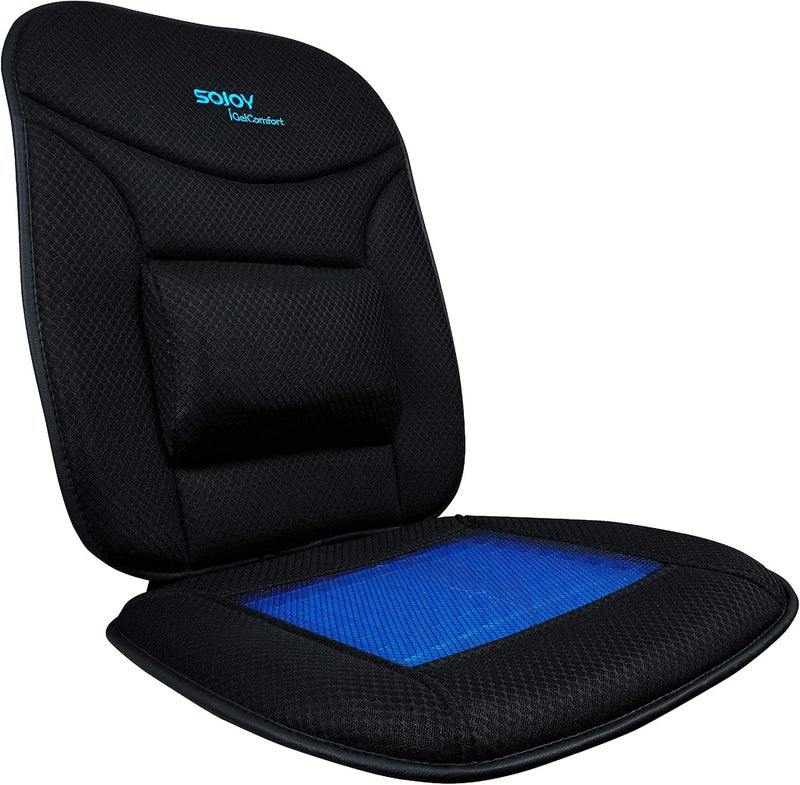 Sojoy Gel Seat Cushion with Lumbar Support - Image 4