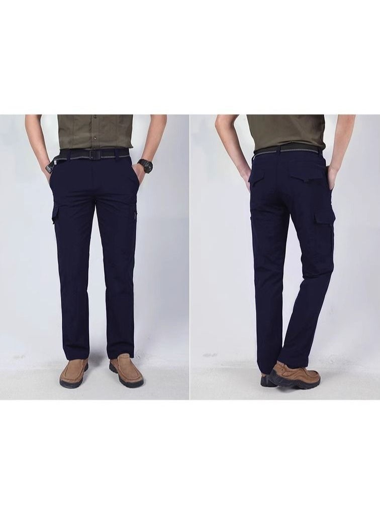 Men's Cargo Pants Casual Pants Loose Fit Ankle-Tied with Elastic Drawstring Suitable for Various Body Types Casual and Trendy